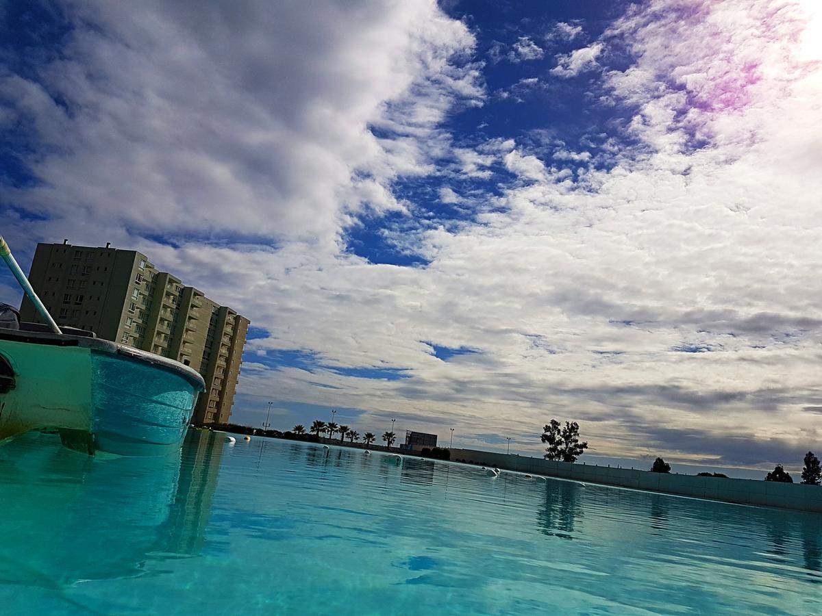 Papudo Laguna Vista Al Mar Y Piscina Kültér fotó