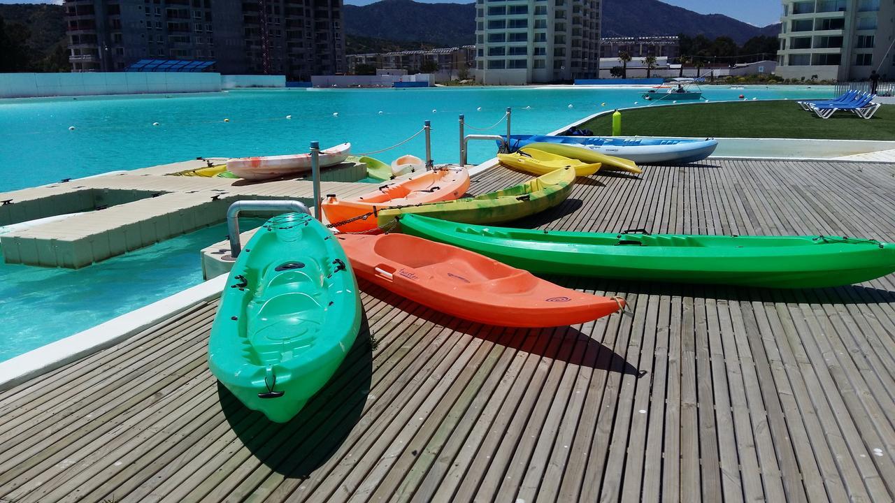 Papudo Laguna Vista Al Mar Y Piscina Kültér fotó